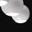 Eurofase Patruno 9-Light LED Chandelier, Matte White/Frosted