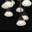 Eurofase Albion 14-Light LED Chandelier, White/Frosted