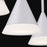 Eurofase Albion 14-Light LED Chandelier, White/Frosted