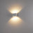 Eurofase Vello Outdoor LED Wall Mount, Graphite Grey/Frost PC