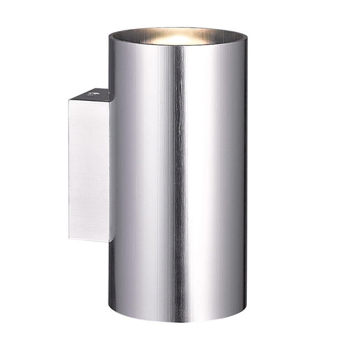 Eurofase Rotondo Outdoor LED Wall Mount, Silver/Frost