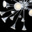 Eurofase Esplo 48-Light LED Chandelier, Chrome/Frosted