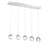Eurofase Lucido 32" Linear Chandelier, Chrome