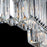 Eurofase Lumino Chandelier, Chrome/Clear