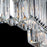 Eurofase Lumino Chandelier, Chrome/Clear
