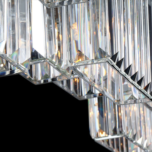 Eurofase Lumino Chandelier, Chrome/Clear