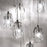 Eurofase Diffi 13-Light Oval Chandelier, Chrome/Clear