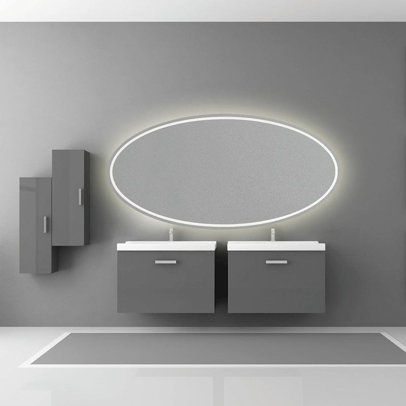 Eurofase Oval Back-Lit LED Mirror