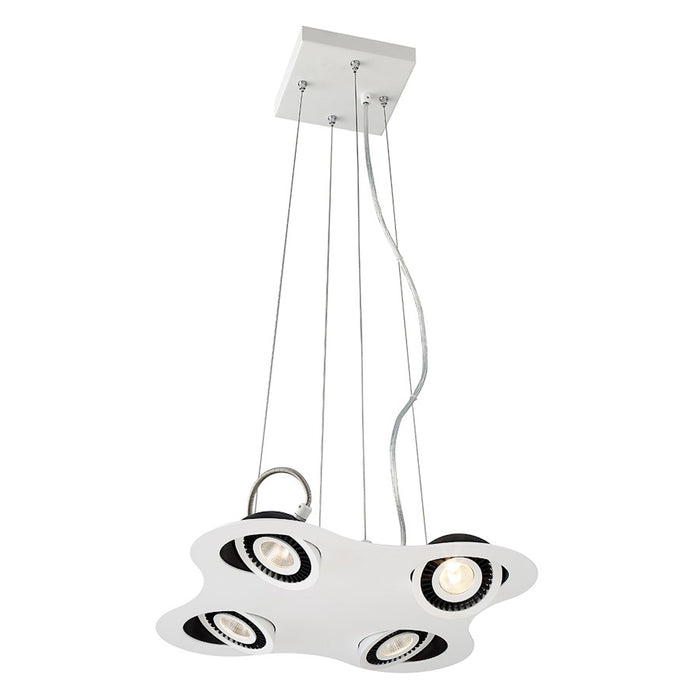Eurofase Vision Pendant, WhiteBlack