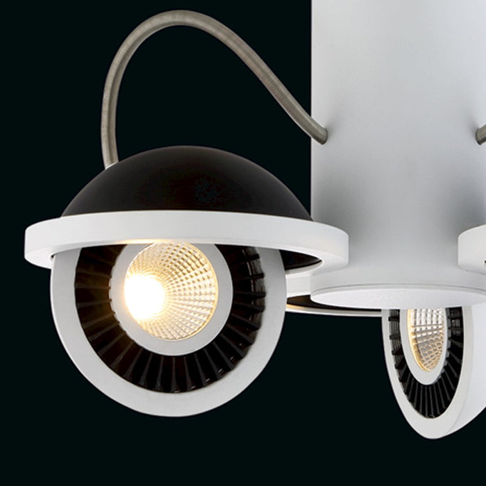 Eurofase Vision Track LED Surface Mount, WhiteBlack