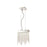 Eurofase Rossi LED Pendant, Chrome/Clear