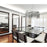 Eurofase Rossi 10-Light Linear LED Chandelier, Chrome/Clear