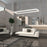 Eurofase Zatina LED Pendant, Chrome/Clear