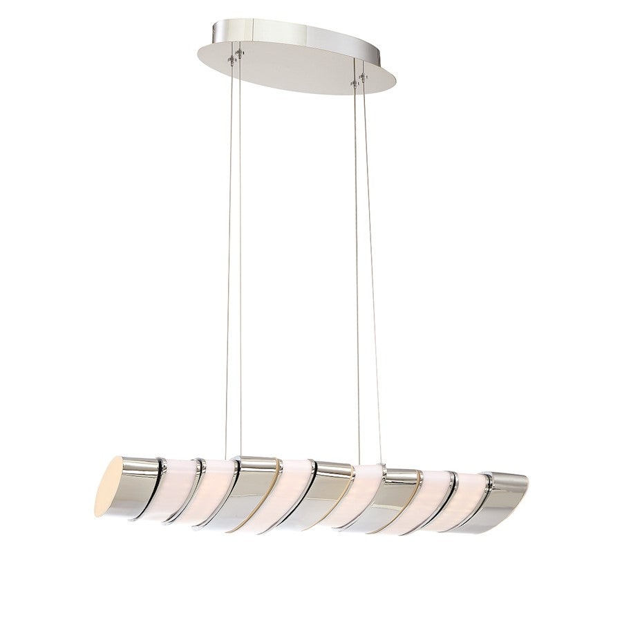 Eurofase Gabriel 24" Pendant, Chrome