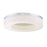 Eurofase Abell 1-Light LED Flushmount, Chrome/White