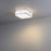 Eurofase Flynn 1-Light LED Flushmount, Chrome/White