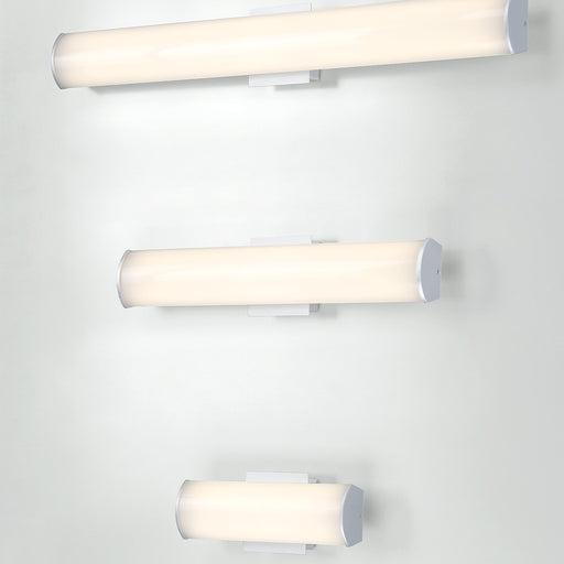 Eurofase Aim LED Wall Sconce, Aluminum/White