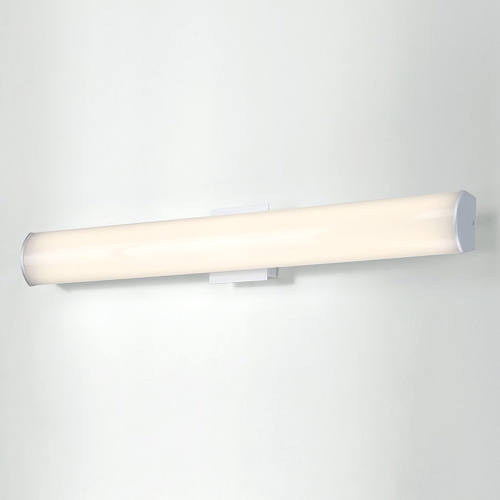 Eurofase Aim LED Wall Sconce, Aluminum/White
