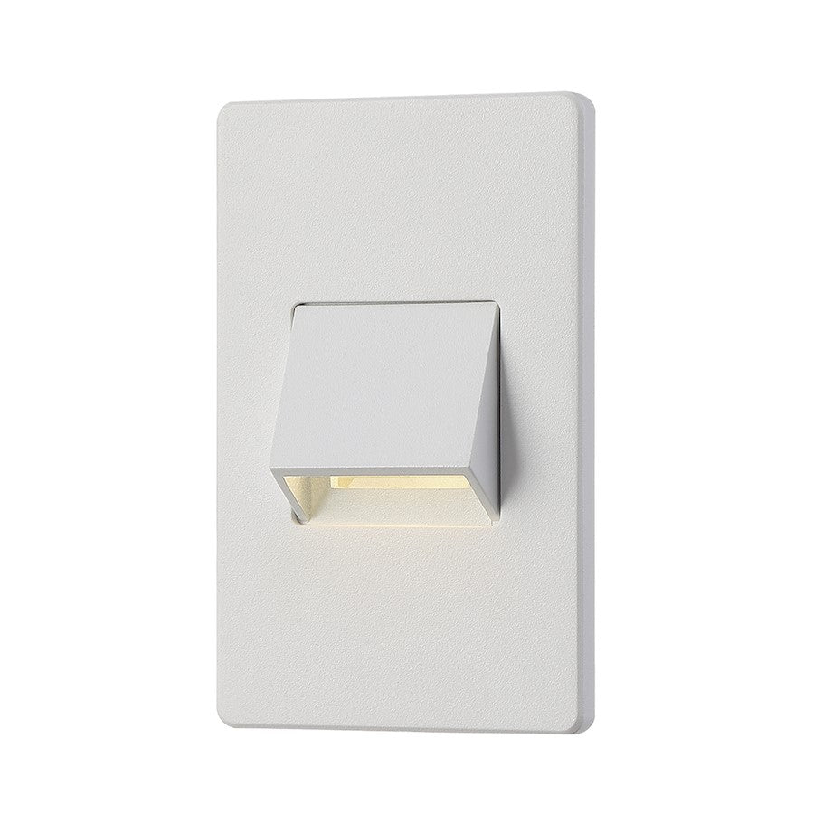 Eurofase Outdoor LED Outdoor In-Wall, White/Clear