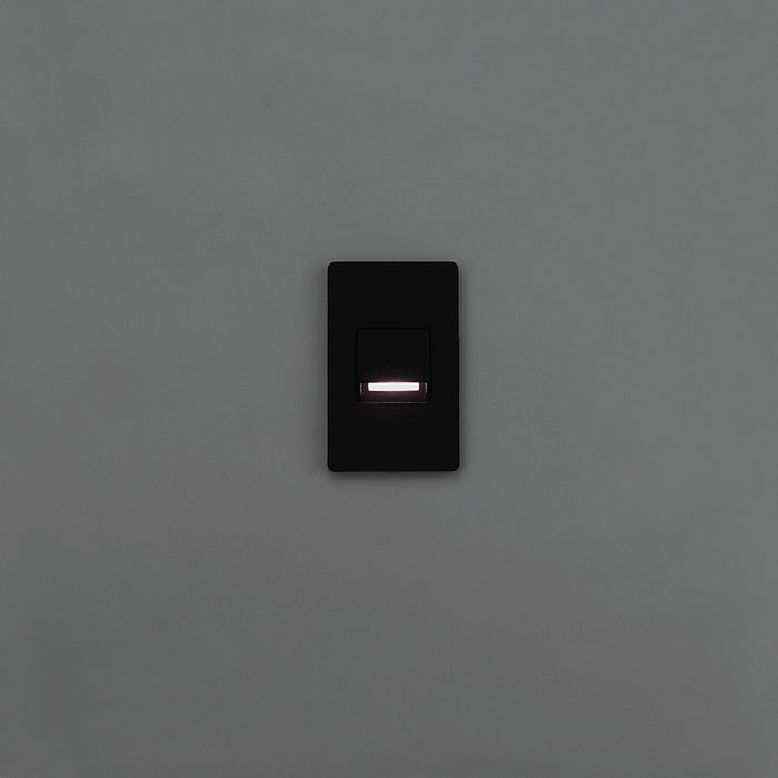 Eurofase Outdoor LED Outdoor In-Wall, White/Clear