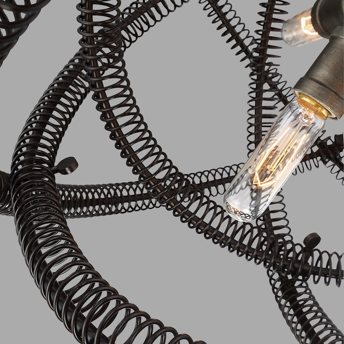 Eurofase Orbita 1-Light Pendant, Vintage Bronze