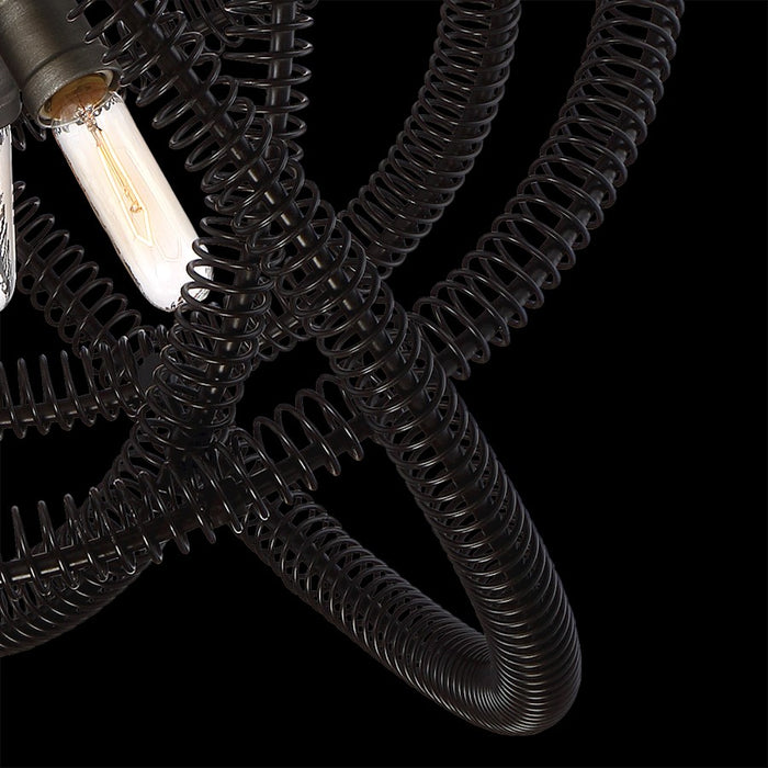 Eurofase Orbita Chandelier, Vintage Bronze