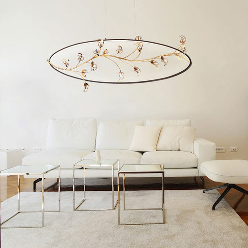 Eurofase Peralta LED Pendant, Bronze/Gold