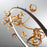 Eurofase Peralta LED Pendant, Bronze/Gold