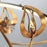 Eurofase Peralta LED Pendant, Bronze/Gold