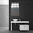 Eurofase Sonic 1-Light LED Wall Mount, Chrome/Clear