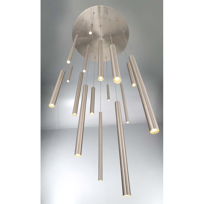 Eurofase Santana 18-Light LED Chandelier, Multi Color/Multi Color