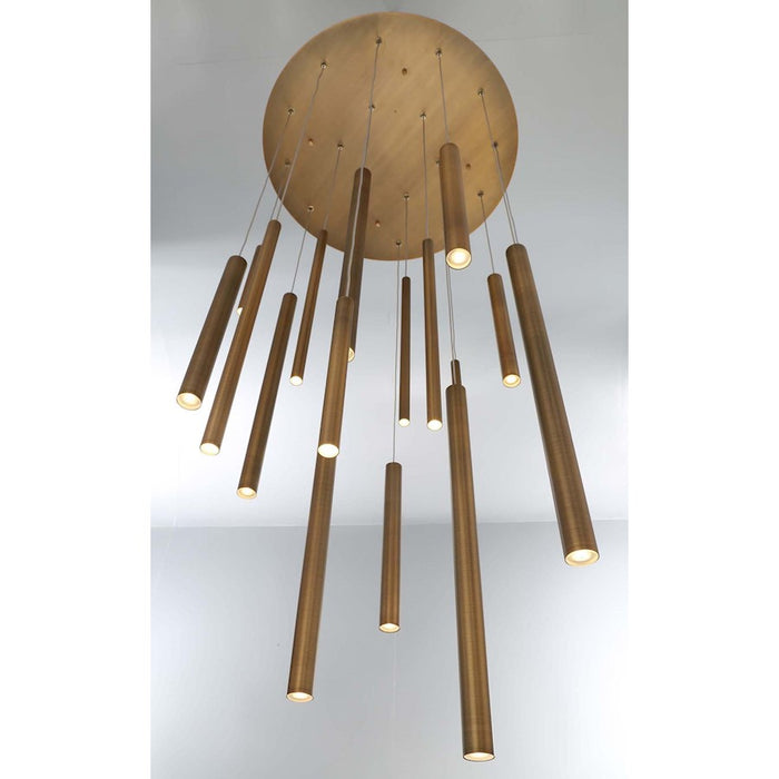 Eurofase Santana 18-Light LED Chandelier, Multi Color/Multi Color