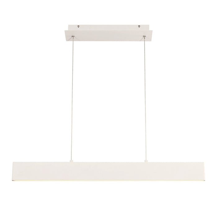 Eurofase Rogers Up & Down Large LED Pendant, White/Frosted