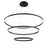 Eurofase Spunto Three-Tier LED Chandelier