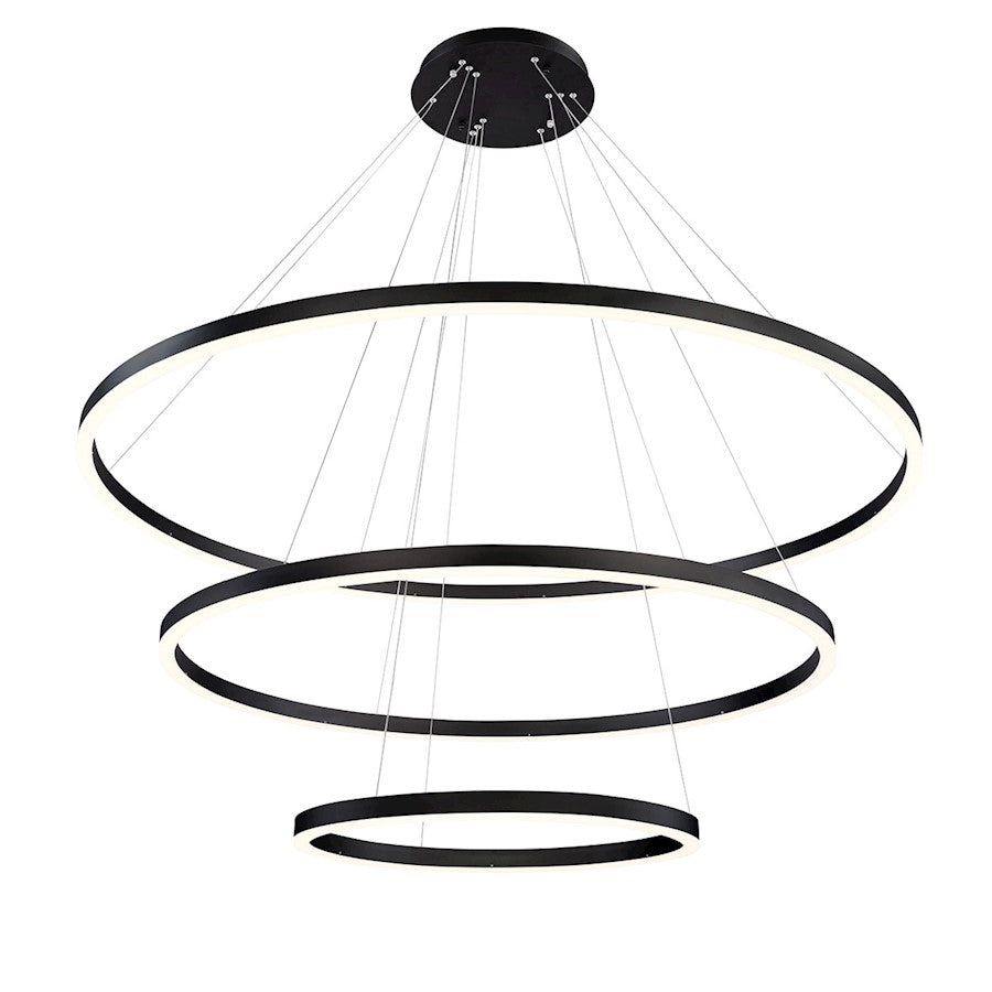 Eurofase Spunto Three-Tier LED Chandelier