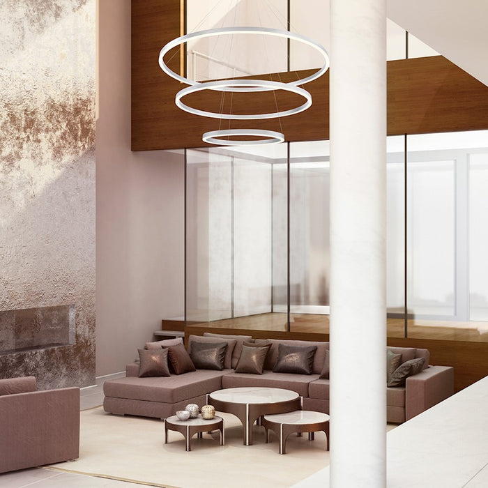 Eurofase Spunto Three-Tier LED Chandelier