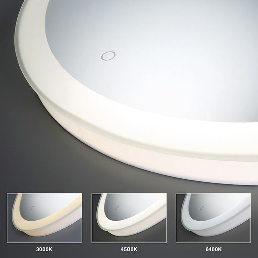 Eurofase Oval Edge-Lit LED Mirror