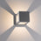 Eurofase Outdoor LED 7W Wall Mount, Marine Grey