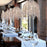 Eurofase Danza 6-Light Chandelier, Chrome/Cognac