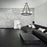 Eurofase Barile 10-Light Chandelier, Chrome/Black/Clear