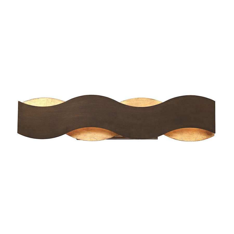 Eurofase Vaughan Small LED Bathbar, Bronze
