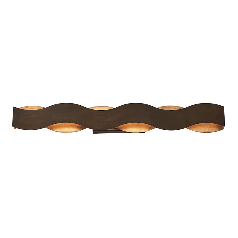 Eurofase Vaughan Large LED Bathbar, Bronze
