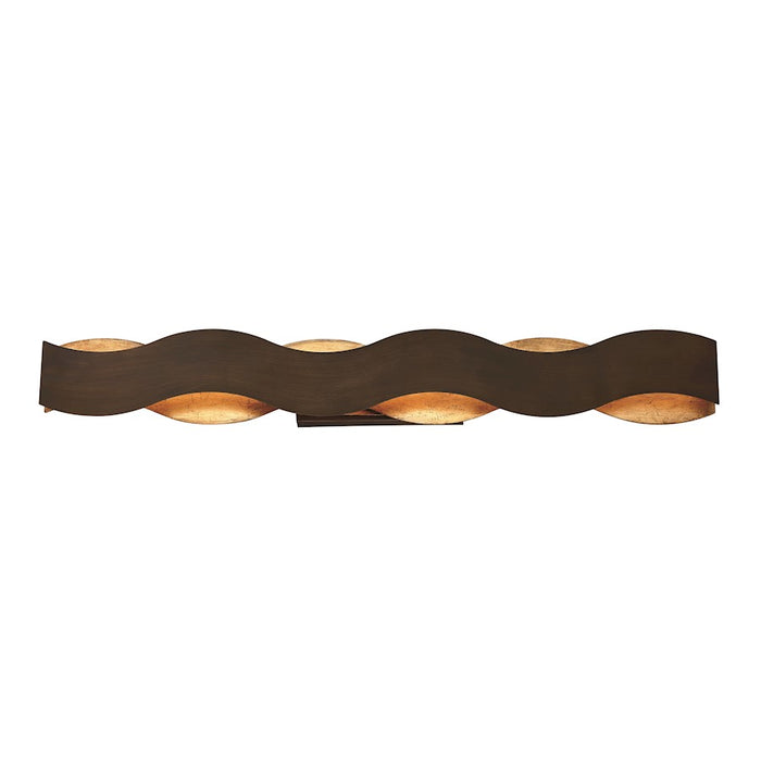 Eurofase Vaughan Large LED Bathbar, Bronze