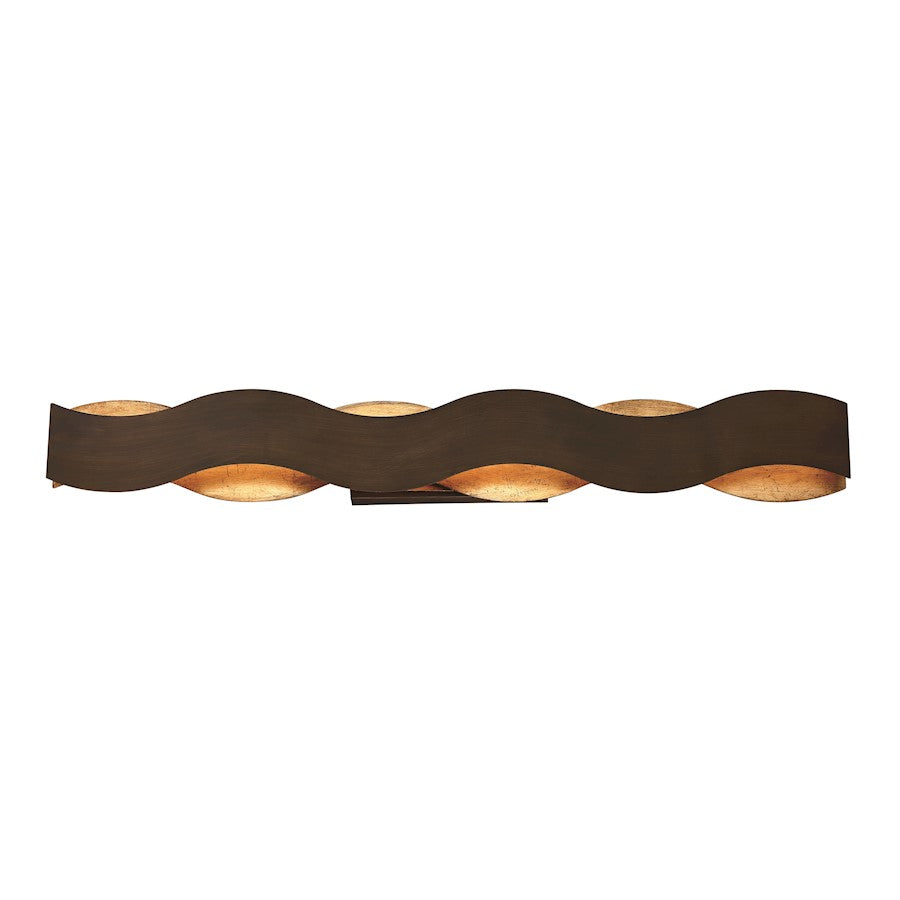 Eurofase Vaughan Large LED Bathbar, Bronze