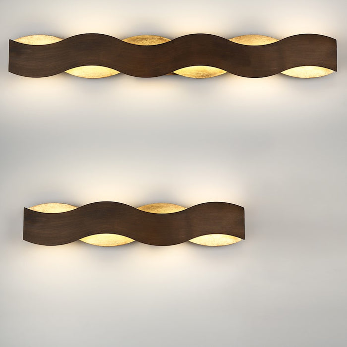 Eurofase Vaughan Large LED Bathbar, Bronze
