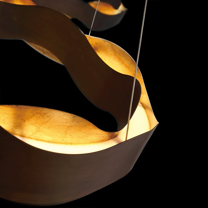 Eurofase Vaughan Large LED Bathbar, Bronze