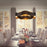 Eurofase Vaughan Large LED Bathbar, Bronze