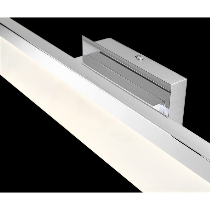 Eurofase Sole LED Wall Sconce, Chrome/Frosted