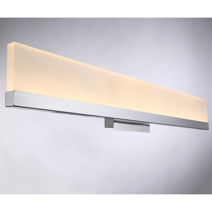 Eurofase Sole LED Wall Sconce, Chrome/Frosted