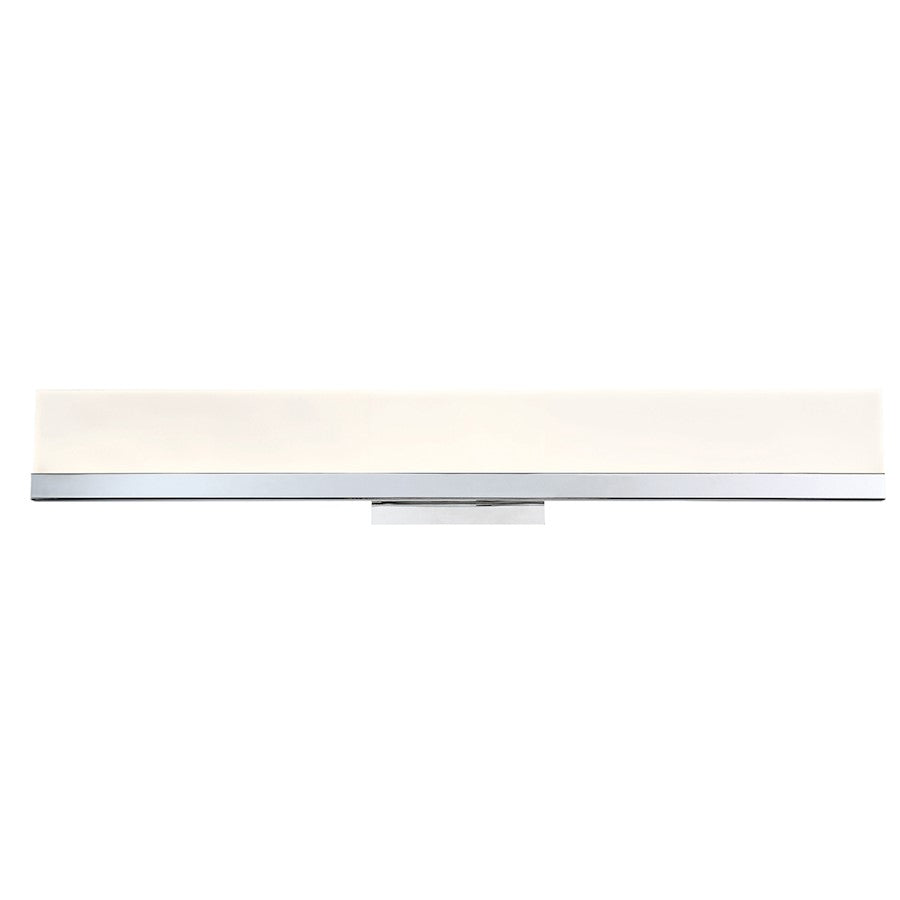 Eurofase Sole LED Wall Sconce, Chrome/Frosted